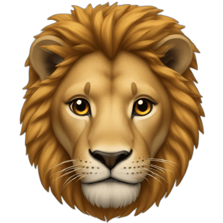 half-lion-half-human emoji