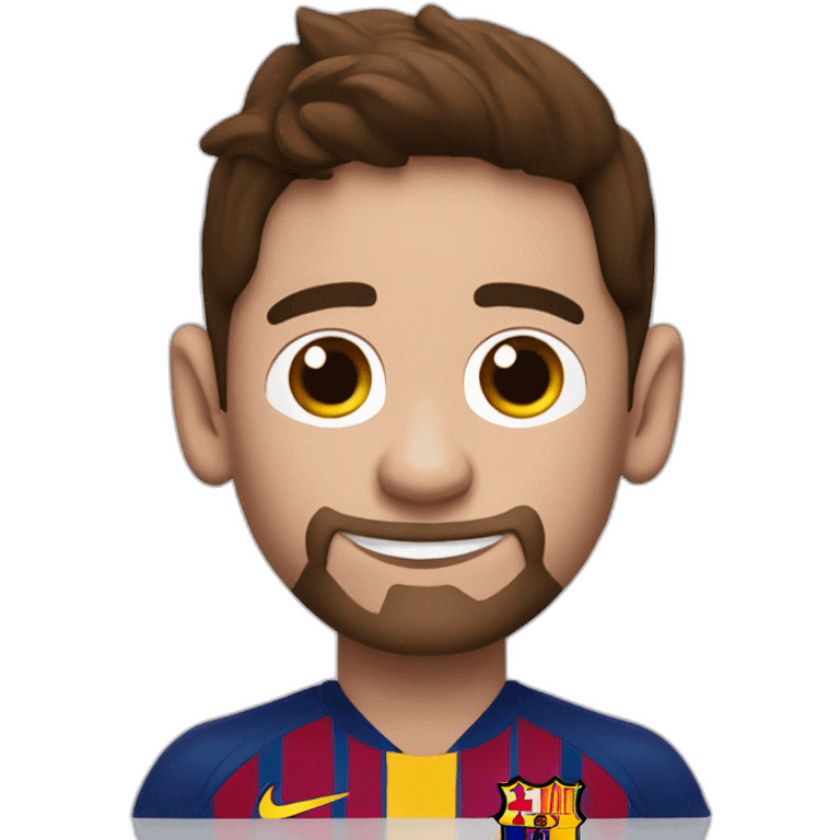 Barcelona FC messi emoji