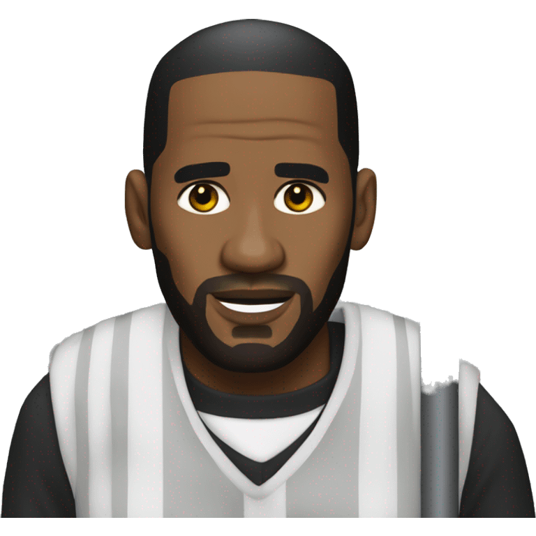 R Kelly in prison suit emoji