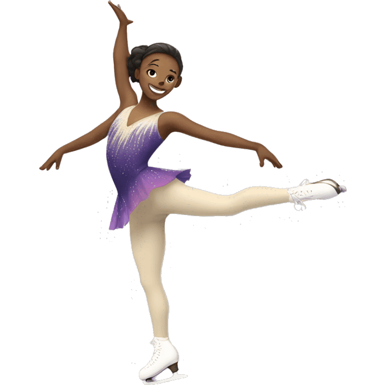 Figure skater emoji