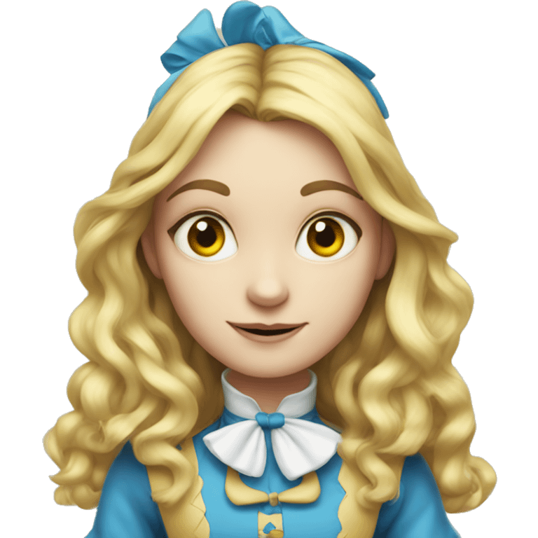 Alice in Wonderland emoji