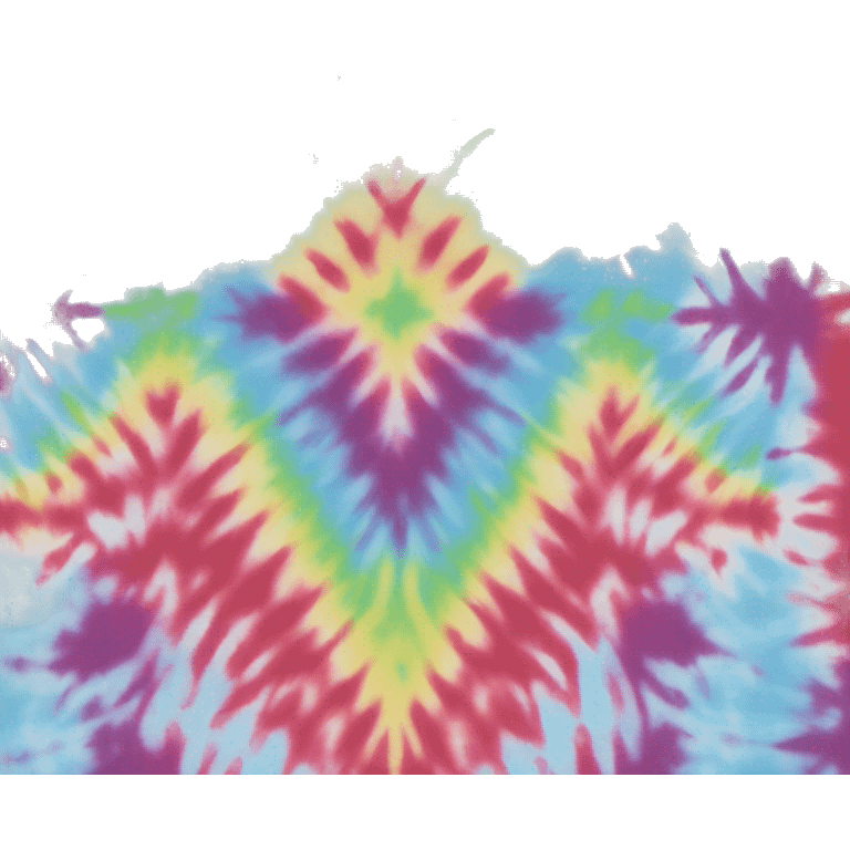 Tie dye emoji