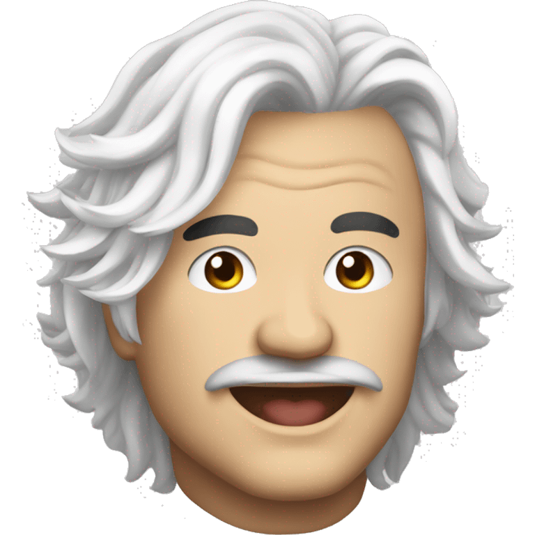 Phillip kirkorov white hair emoji