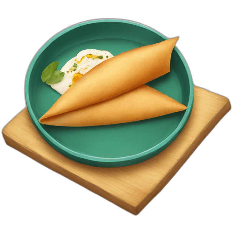 dosa south indian dish emoji