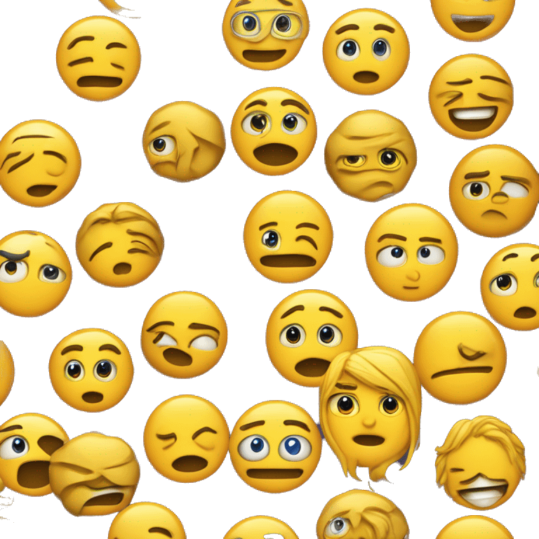 emoji clásico amarillo que usa un manto de tela que crubre todo su cuerpo, sólo se deja ver su ojo emoji