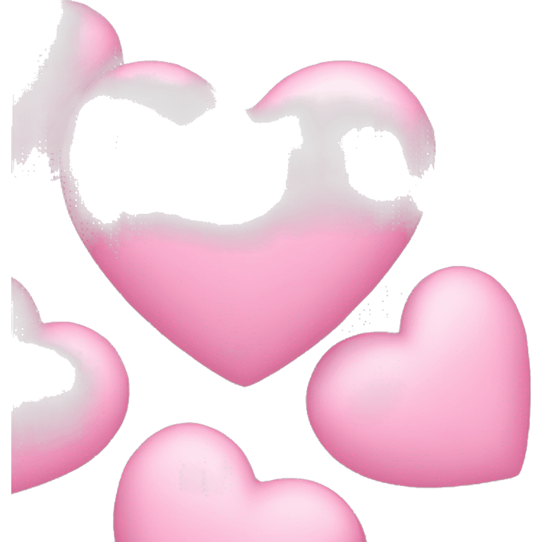 pink pastel heart emoji