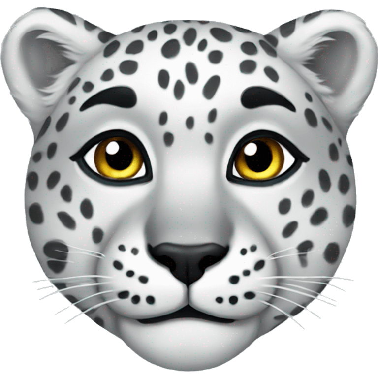 Snow leopard emoji