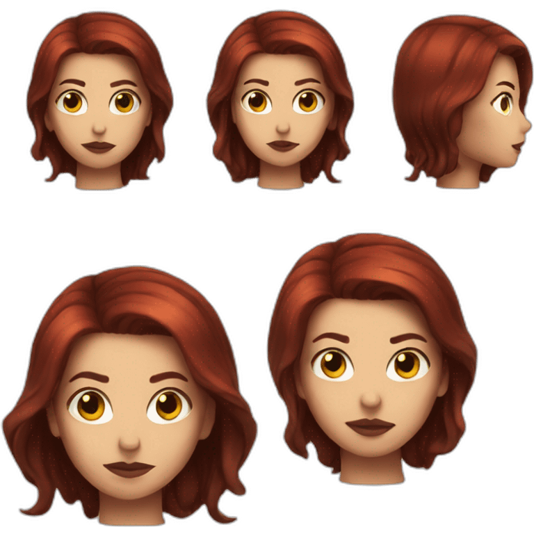 head Black Widow emoji