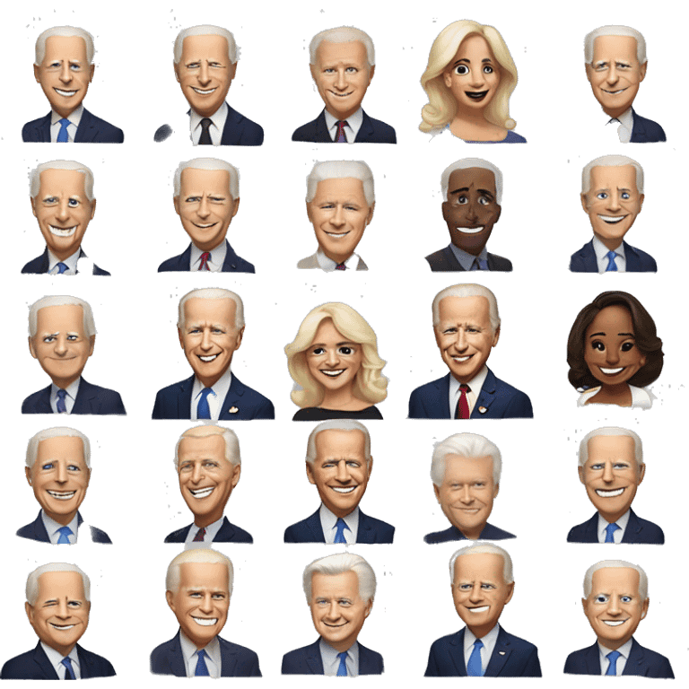 Joe Biden Президент emoji