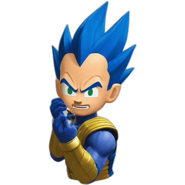 Vegeta play fortnite emoji