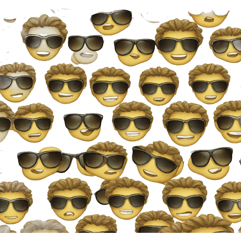 a boy face with sunglasses emoji