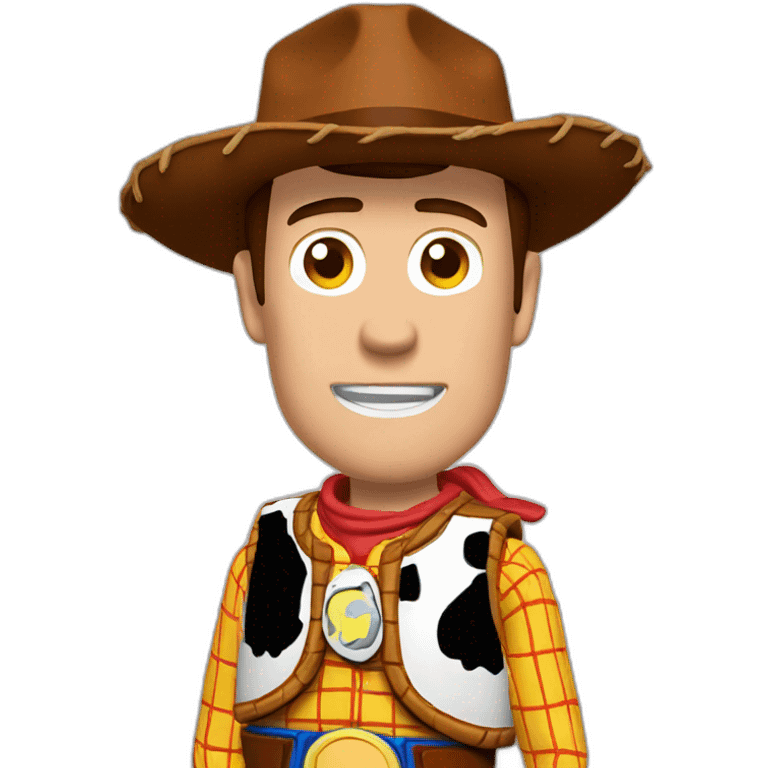 Woody toy story boxing emoji