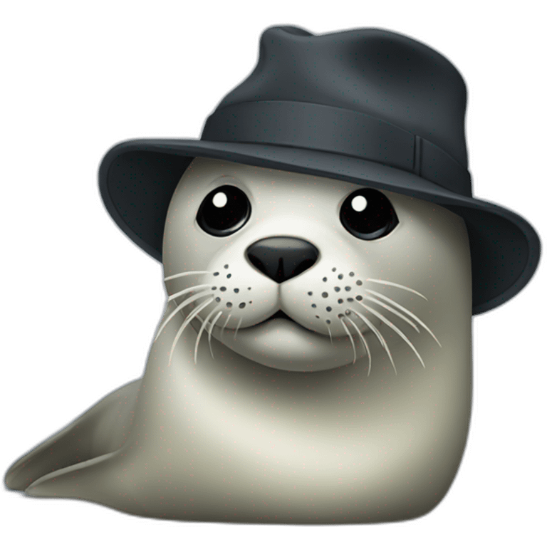 seal with hat emoji