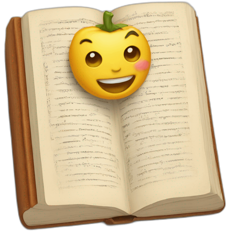 libro diccionario emoji