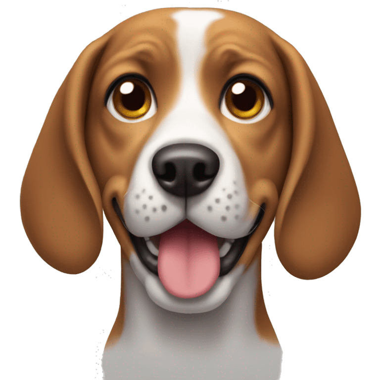 Dog beagle  emoji