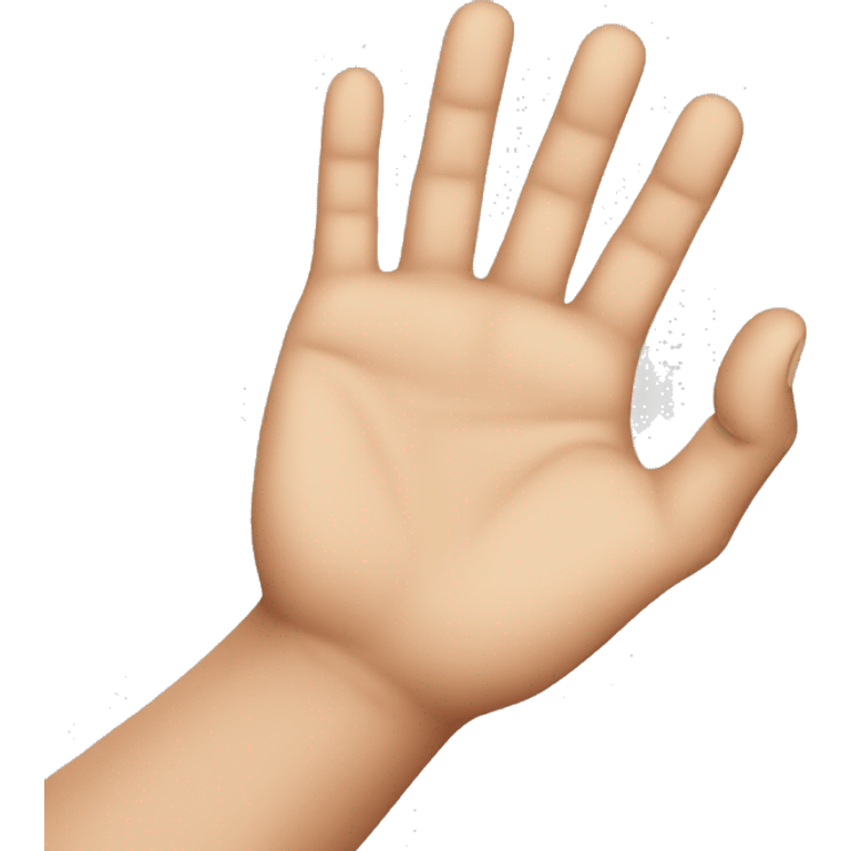 hand grabbing emoji