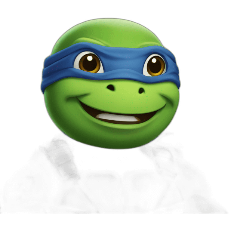 ninja-turtle-singing emoji