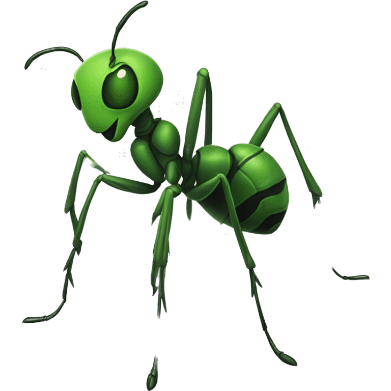 green ant but make it look like :ant: from discord pc emoji