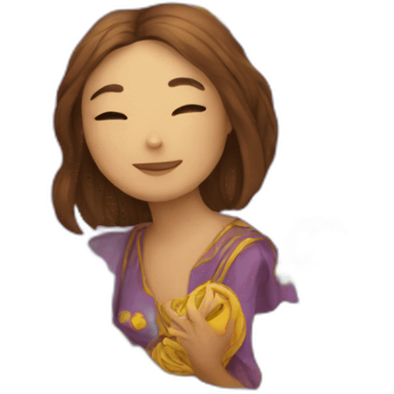 Tarot womam emoji