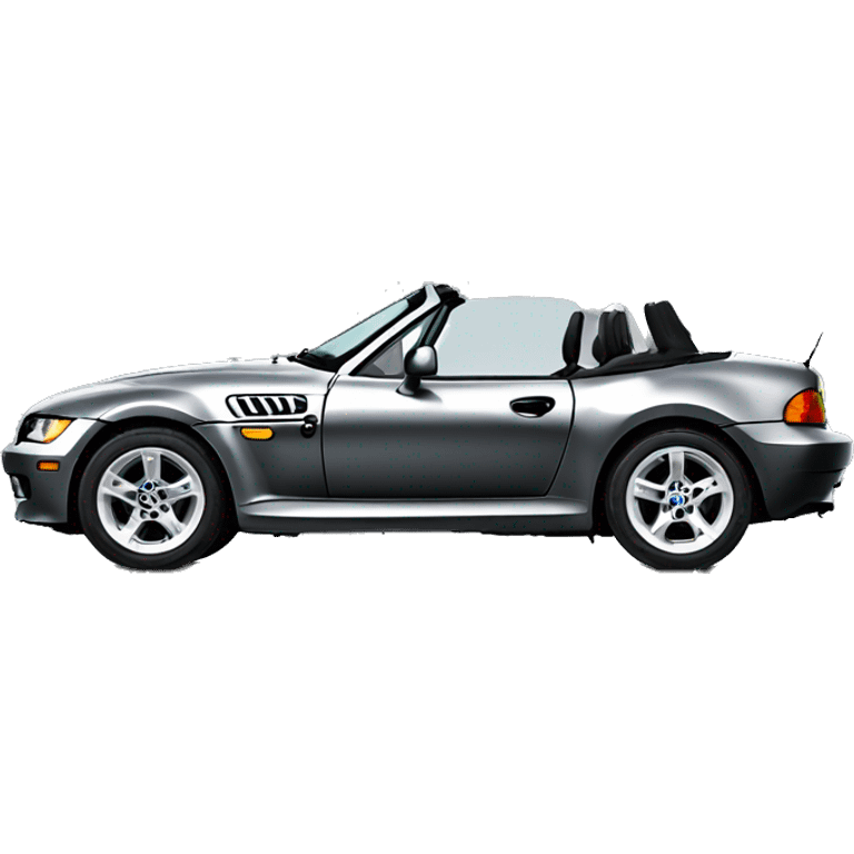 BMW Z3 2001 exterior gris negro interior  emoji