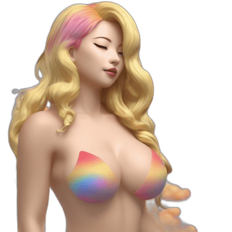 1milf-stud rainbow-dyed-yonihair Gold-gluteal colorful autumn cumulonimbus clouds on derrière Print 3d accidentalactual-dslr-photo pawgmacrocougarportraiture of shihoriendo clear-vinyl emoji