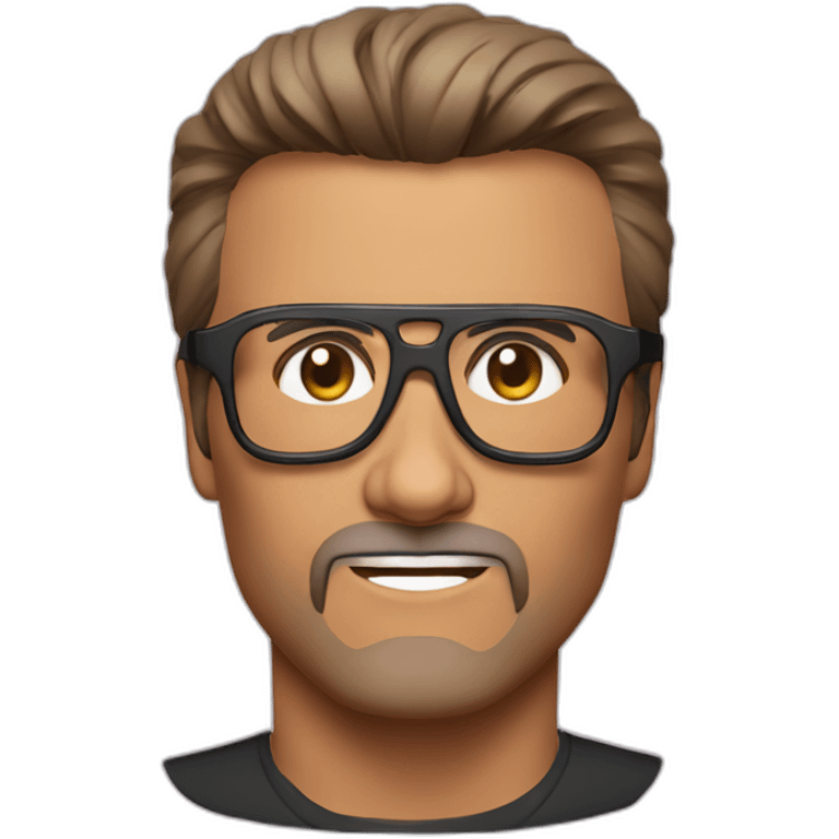 George michael faith with math on glasses emoji