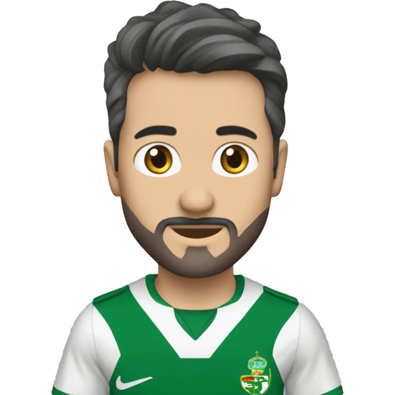 Hombre vestido del betis emoji