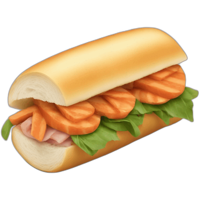 Banh Mi roll emoji