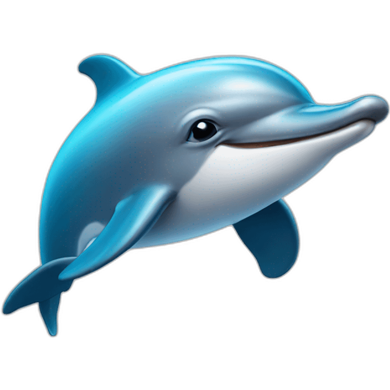 happy dolphin emoji