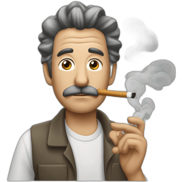 Rick-fume-une-cigarette emoji