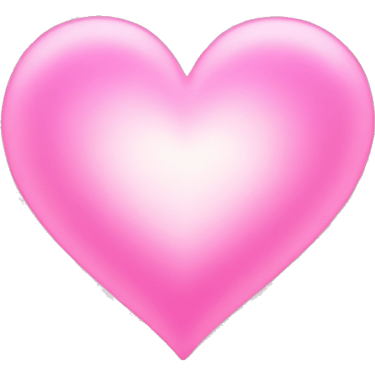 pink light heart.  emoji