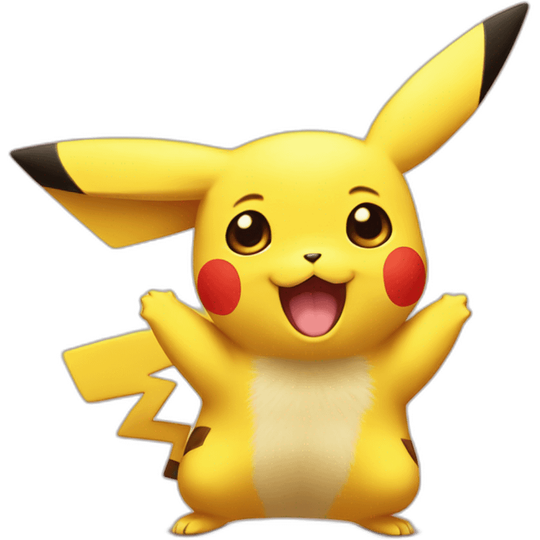 Pikachu Kawai emoji