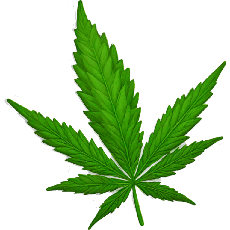 cannabis bud emoji