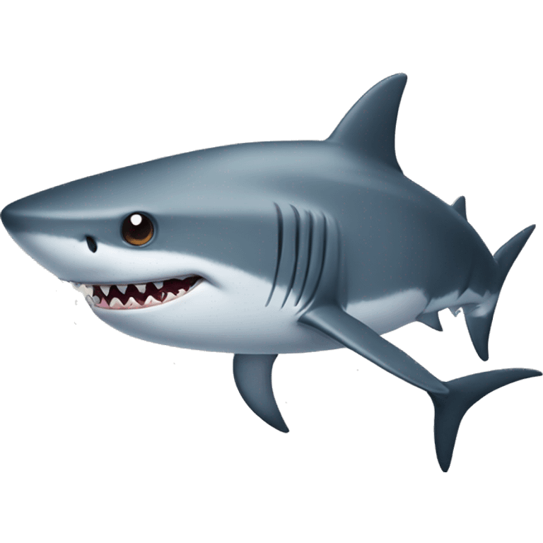 shark with dimasm on the nose emoji