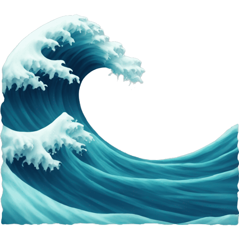 ocean wave emoji