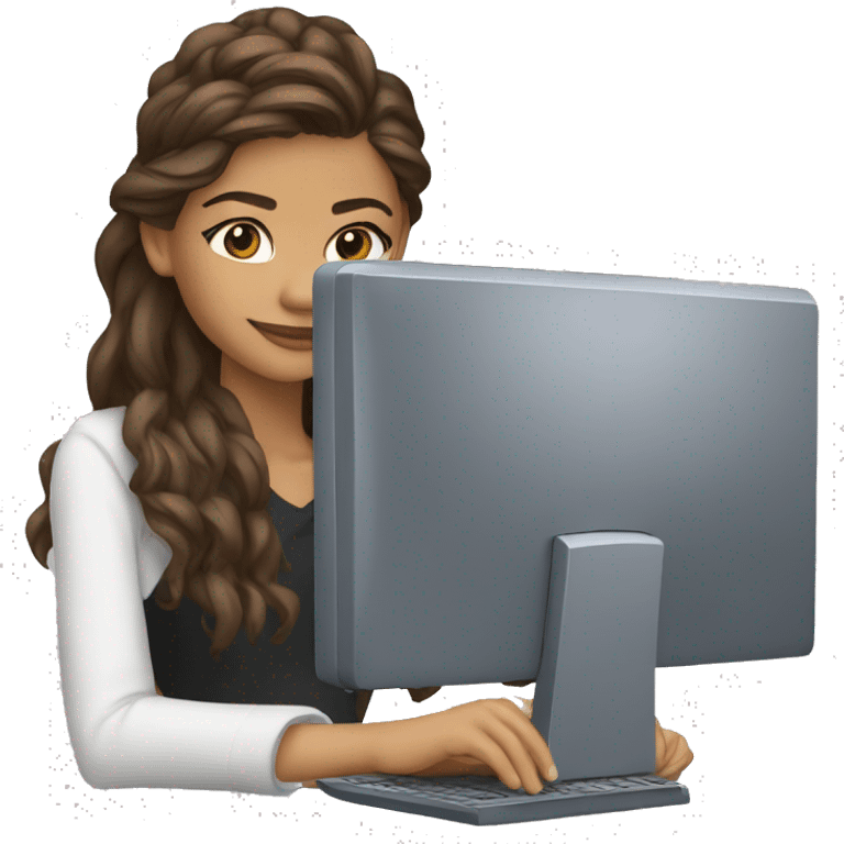 zendaya con un computador emoji