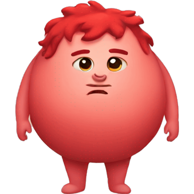 red fat emoji