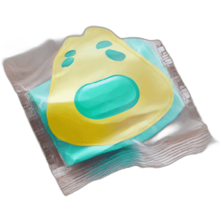 condom packaging emoji