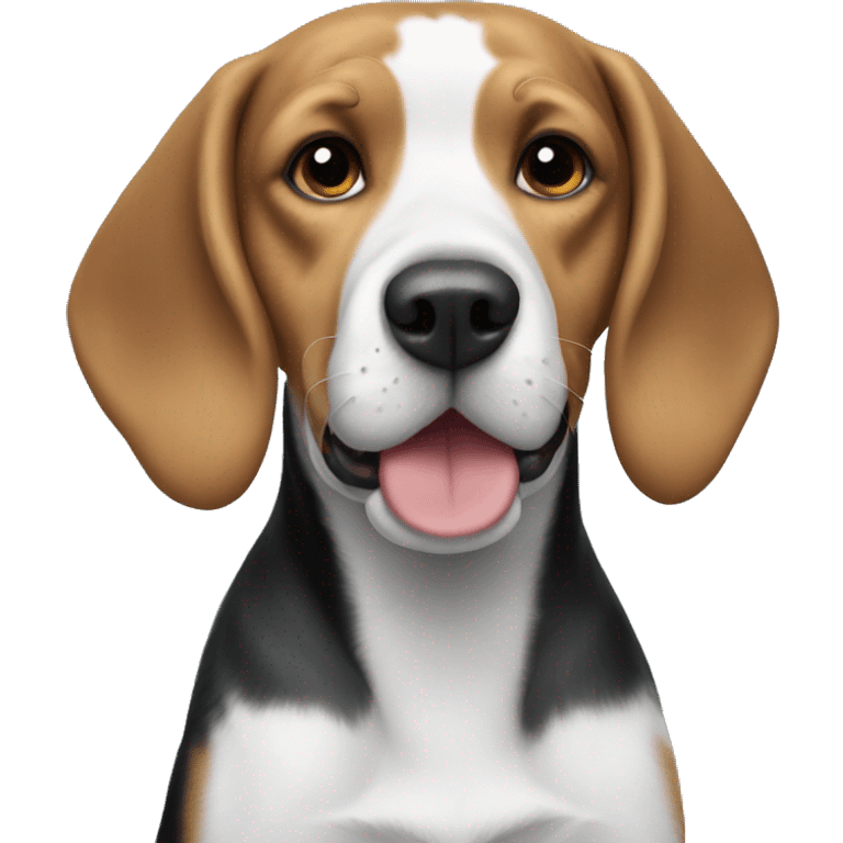 Blue tick beagle emoji