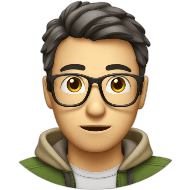 geek sniffing emoji