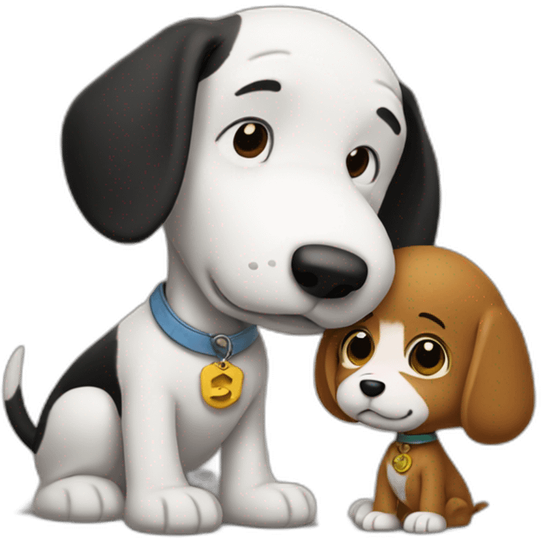 charlie and snoopy emoji