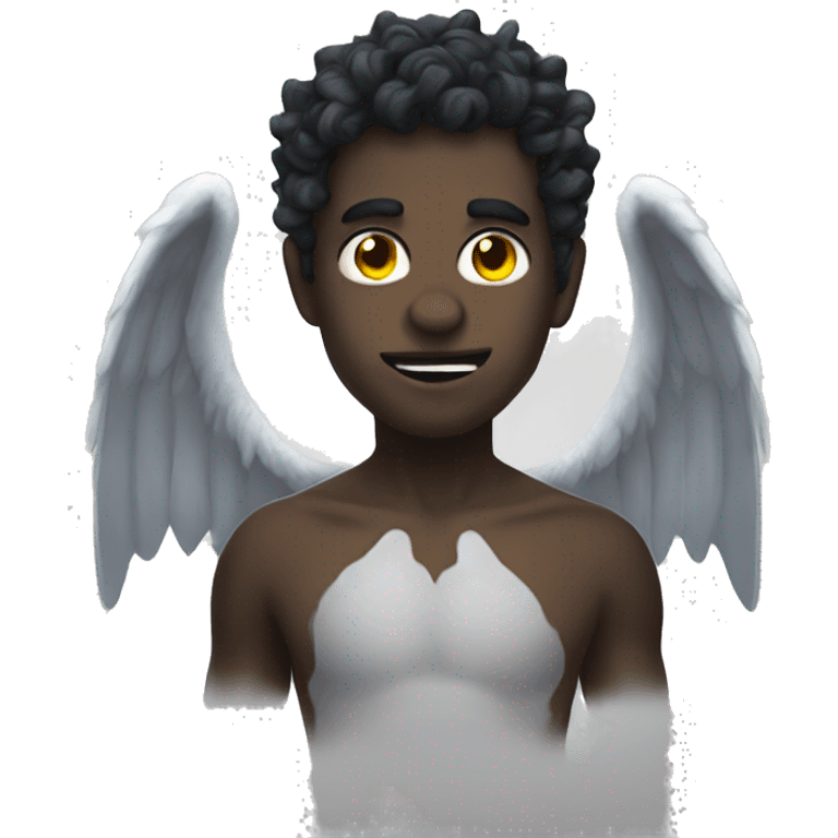 half angel half demon  emoji