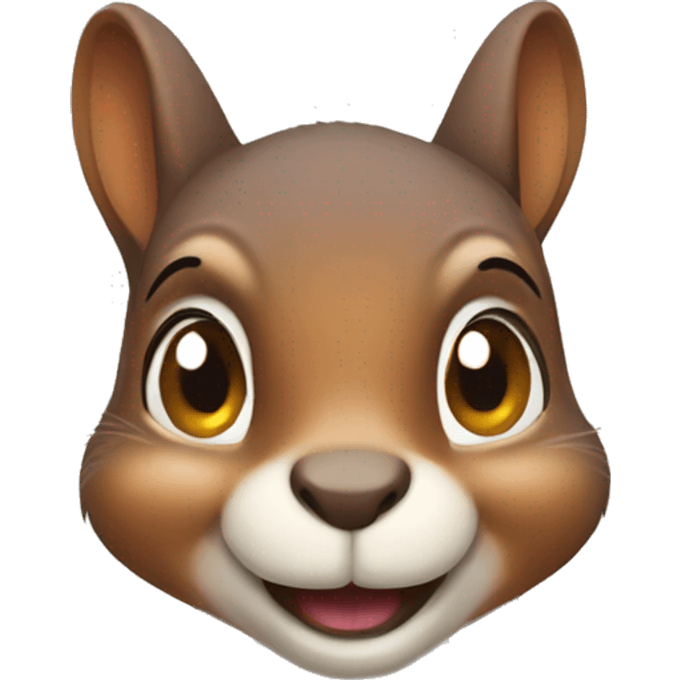 cute squirrel emoji