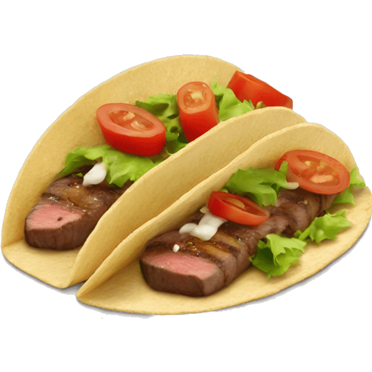 Steak tacos emoji