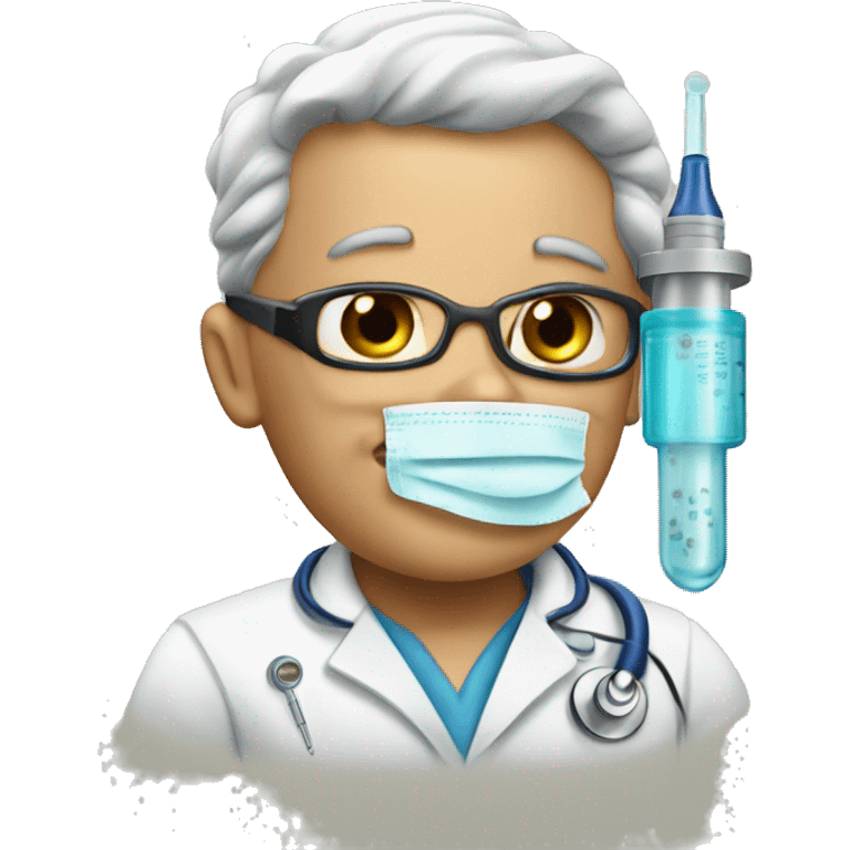 Dr vaccine injection emoji