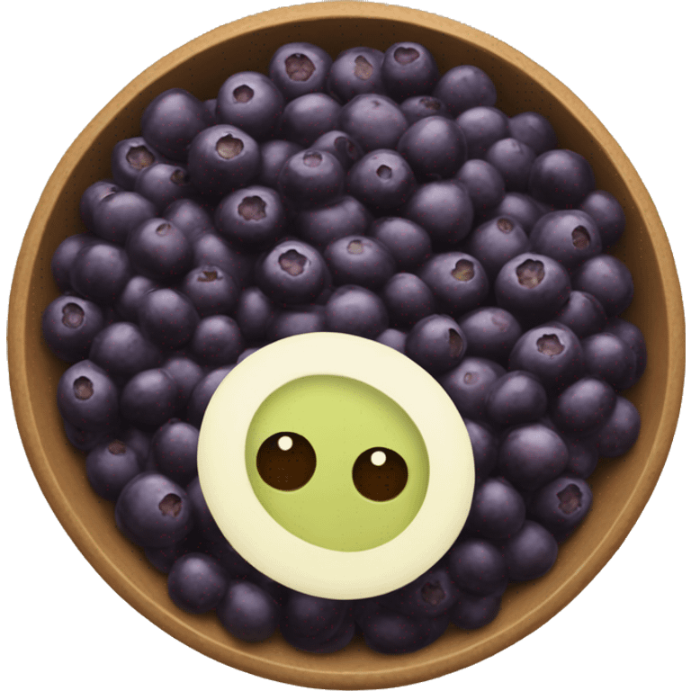 Açai bowl emoji