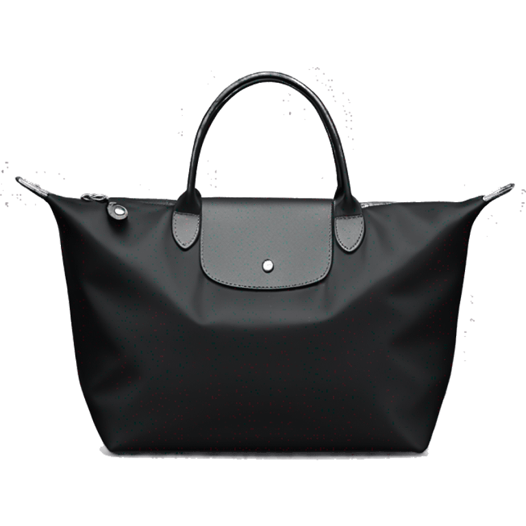 Longchamp black emoji