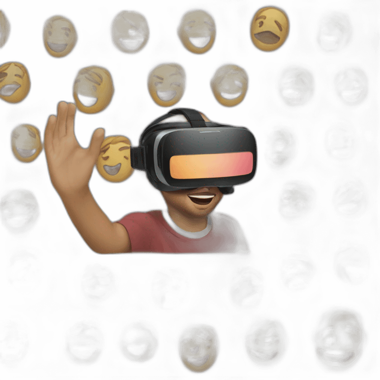 Virtual reality emoji