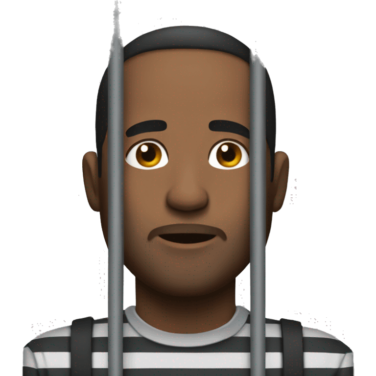 Man in jail emoji