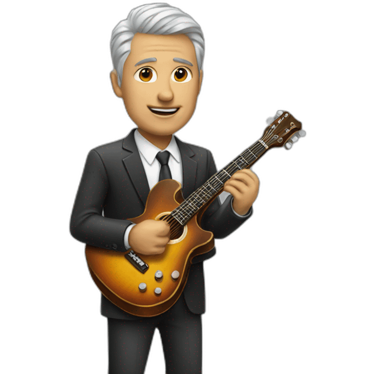 guitarist senior director emoji